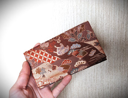 Kimono wallet - Gold/Red